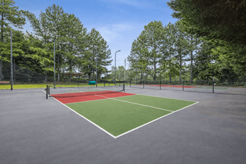 Active pickleball court